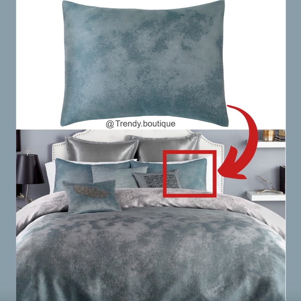 Michael Aram Ombre (2) King Pillow‎ Case Sham in Peacock